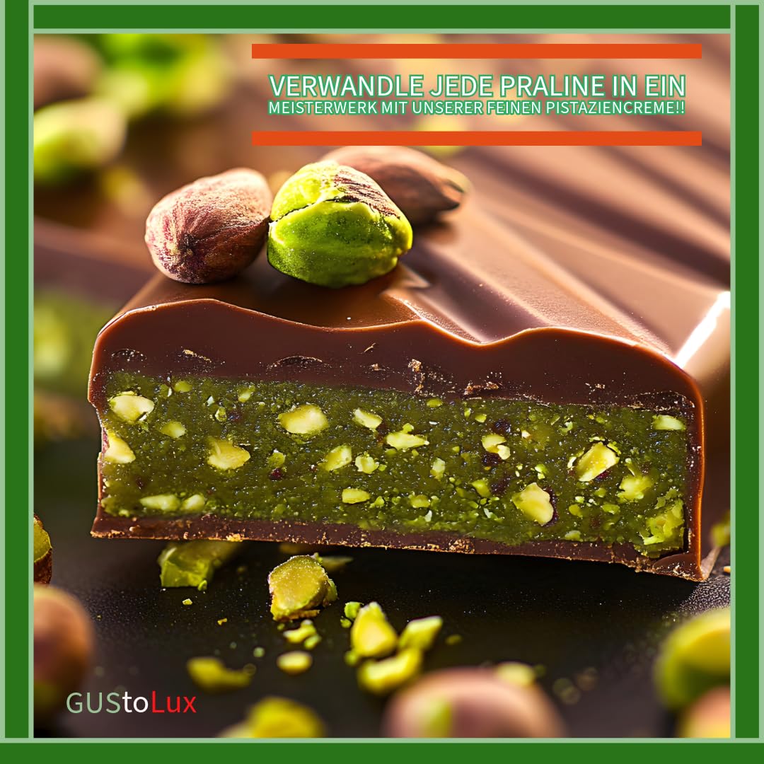 Pistaziencreme 1kg 40% aus Sizilien für Dubai Schokolade Streichcreme Brotaufstrich