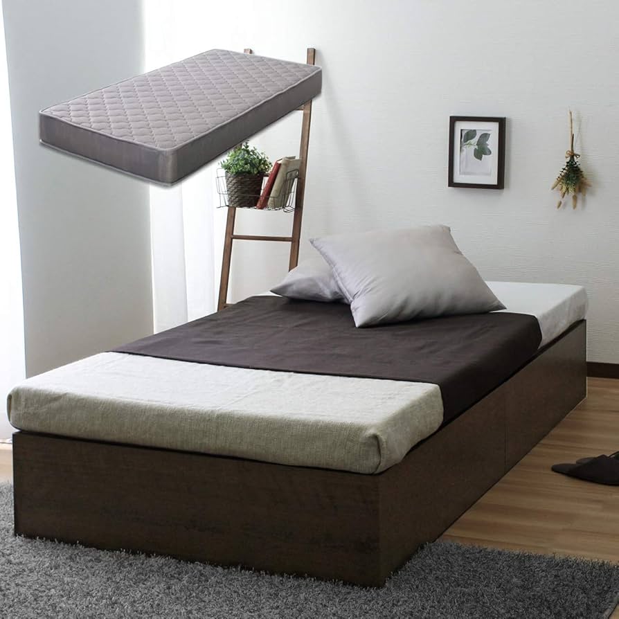 ビックスリー マットレス付き ベッド Amazon｜ビックスリー マットレス付き（ハードモデル ブラック色