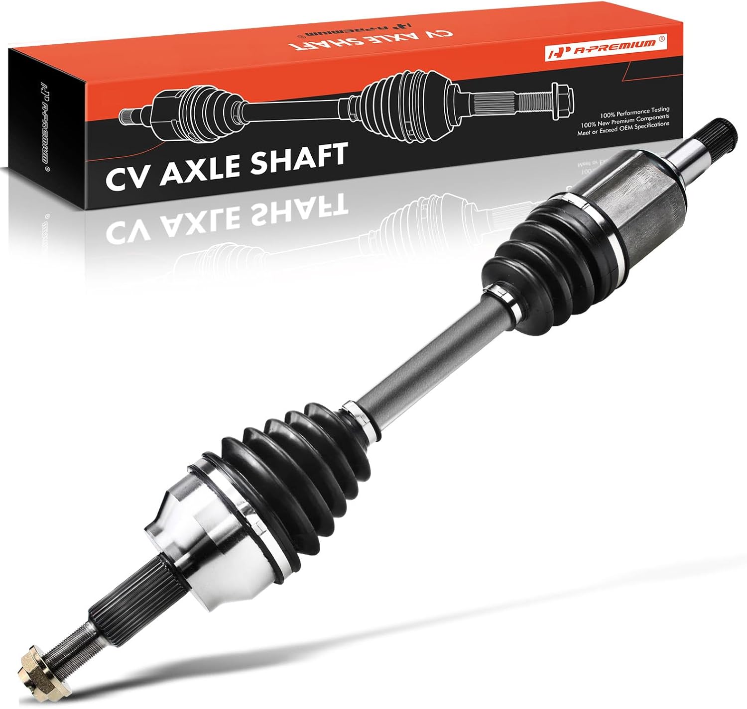 A-Premium CV Axle Shaft Assembly Compatible with Jeep Grand Cherokee 2011-2022 & Dodge Durango 2011-2022, 3.0L 3.6L 5.7L 6.2L 6.4L, AWD with 1 Speed Transfer Case, Front Left Driver Side Front Driver Side