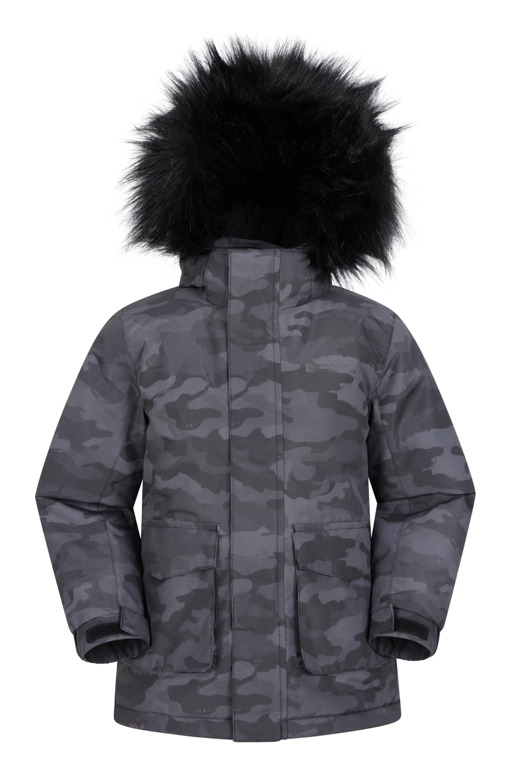 Ranger Printed Kids Water Resistant Jacket - Green