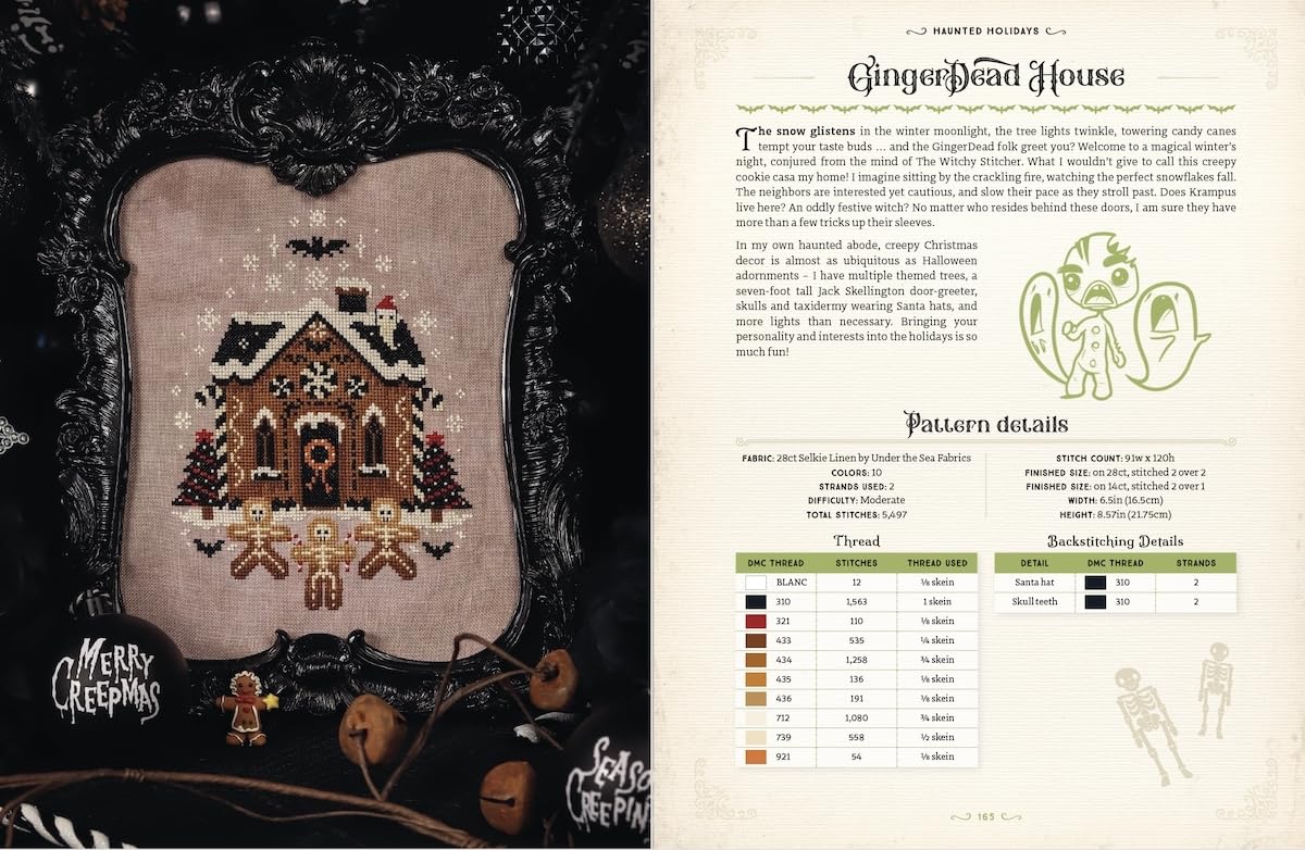 Witchy Stitching: 25 Patterns to Haunt Your Home