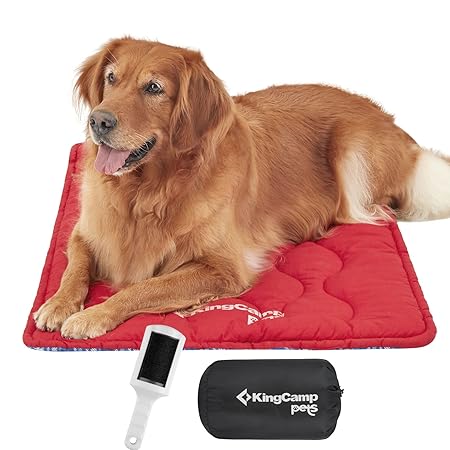 KingCamp Crate Pad Washable Mattress for Large Medium Small Dogs and Cats Kennel Pad Dog Cat Pet Bed Sleeping Mats