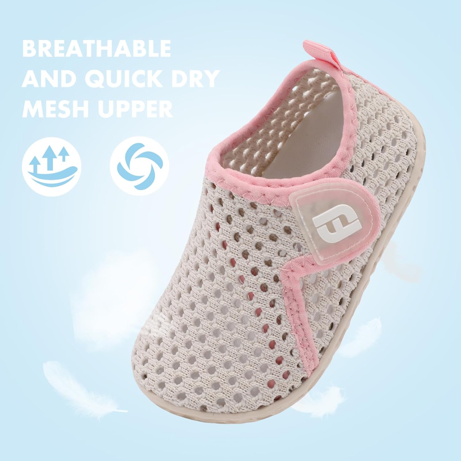 JOINFREE Baby Toddler Water Shoes Boys Girls Sandals Barefoot Kids Breathable Sneakers Shoes for Walking Running - Image 3