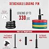 Sistema de poleas FitBeast para gimnasio, sistema de poleas con cable y peso para jalón al pecho, curl de bíceps, ideal para equipo de gimnasio en casa para antebrazo, hombro, entrenamiento de fuerza 5