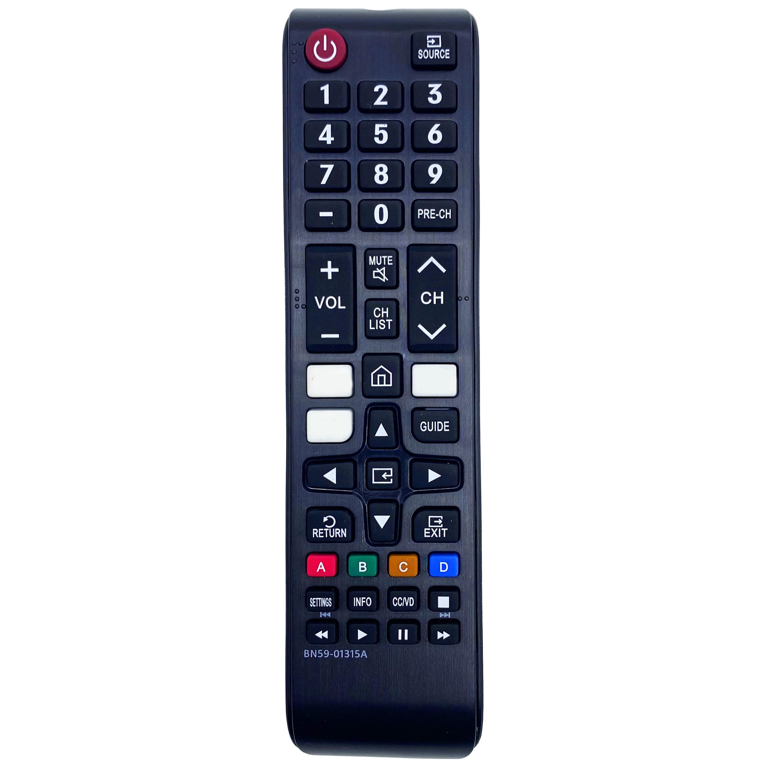 Universal Remote Controller BN59-01315A for All Samsung RU7100, RU710D, RU7200, RU7300, RU730D, TU7000, TU700D Smart 4K UHD 7 Series TVs