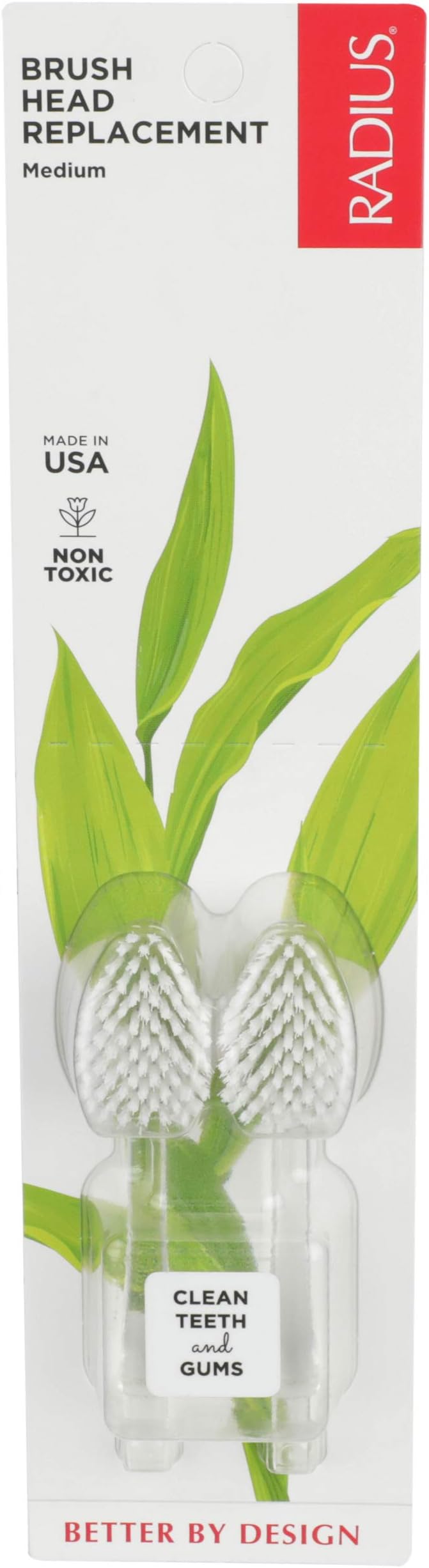 Intelligent Source Toothbrush, Medium, 2 Replacement Heads