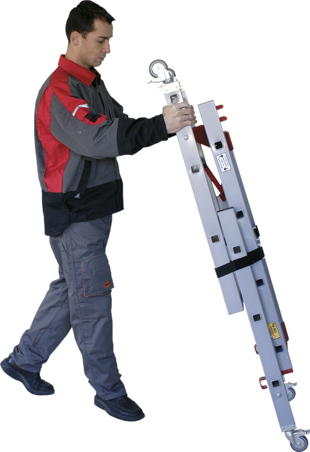 ANDAMIO PLEGABLE de ALUMINIO para TODO TIPO de PROFESIONALES GOLDAMIO A11 - modelo pequeño 1,1 m ¡¡La Mejor Solución para las Pequeñas y Medianas Alturas!!