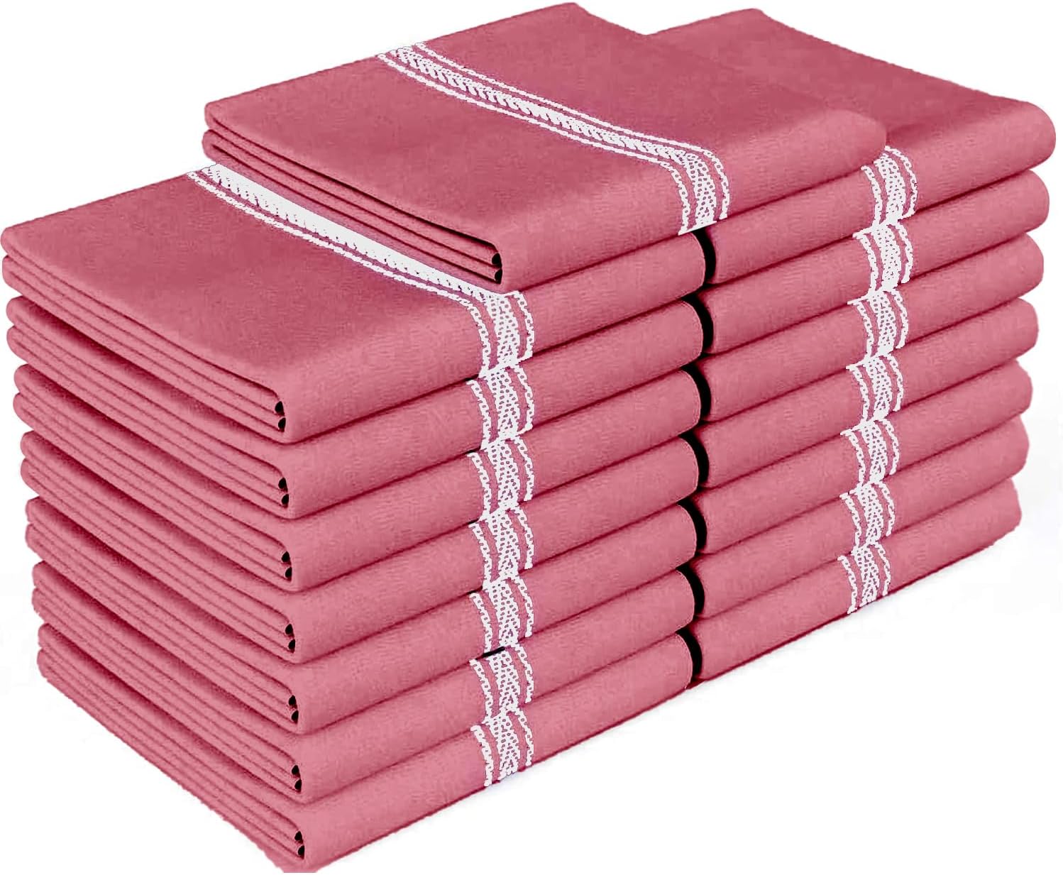 Zeppoli Classic Kitchen Towels 15 Pack 14" x 25" 100