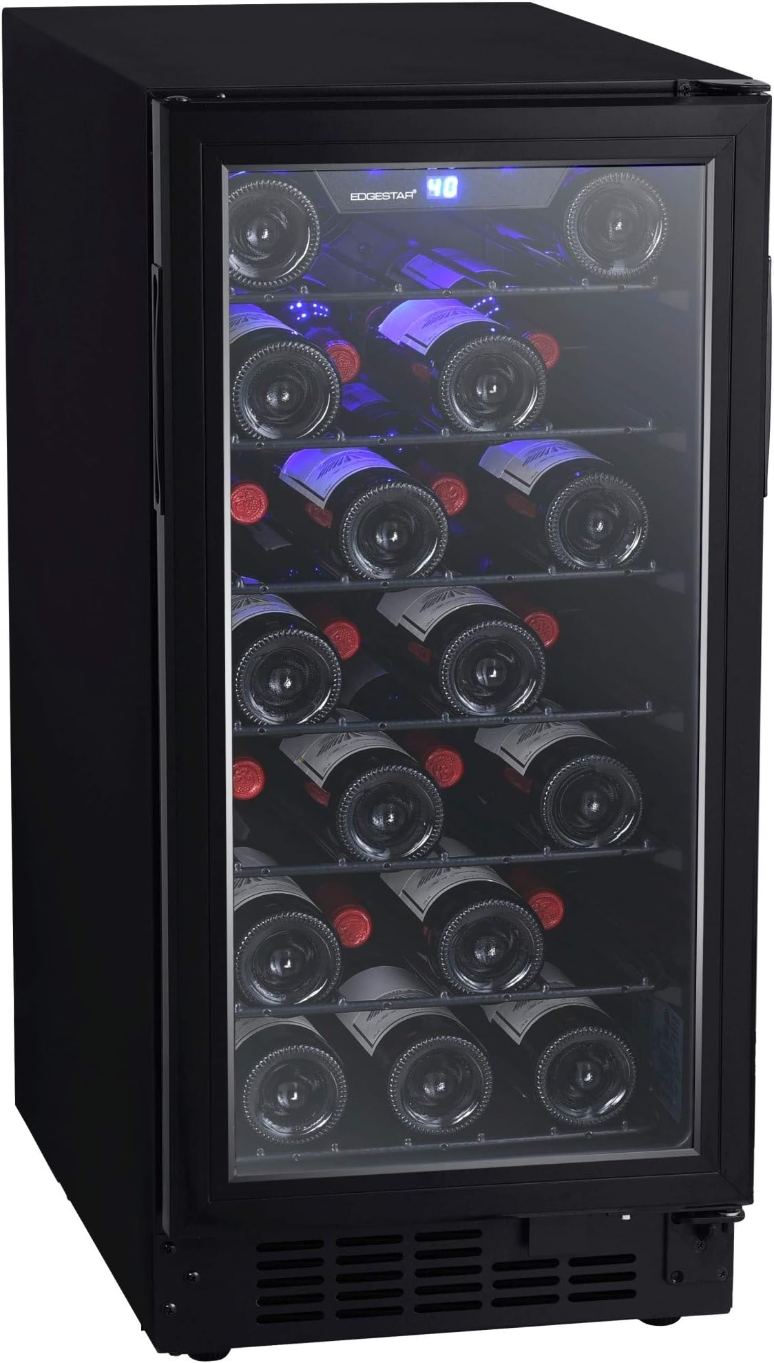 EdgeStar 48 Inch Wide 302 Bottle Capacity BuiltIn or Free Standing Wine Cooler