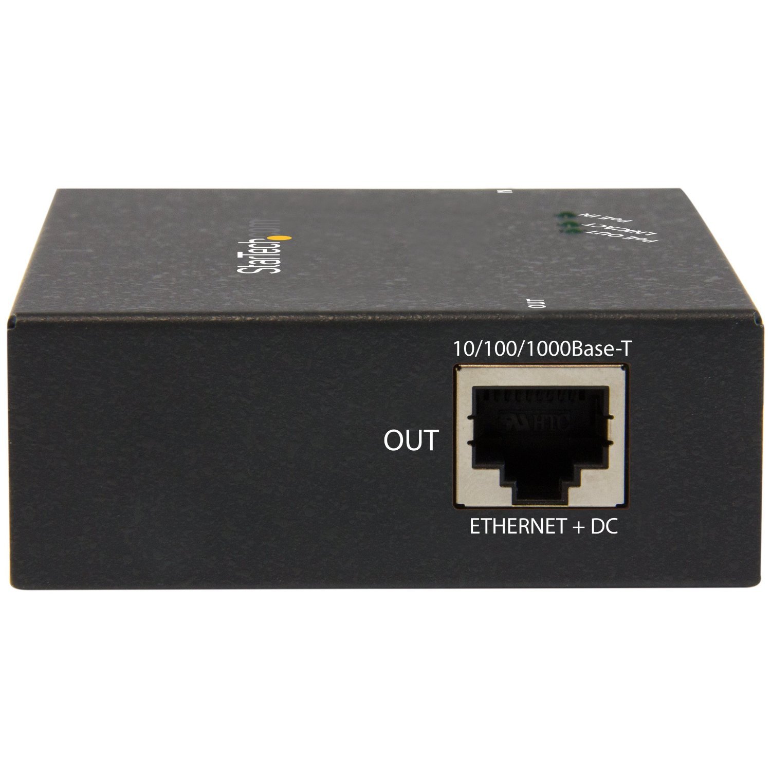 StarTech Répéteur Gigabit PoE+ 1 Port 802.3at et 802.3af 100m (POEEXT1GAT) | Extendeur Power over Ethernet, Boitier metal mural, Protection surtensions 2kV, Plug-and-play