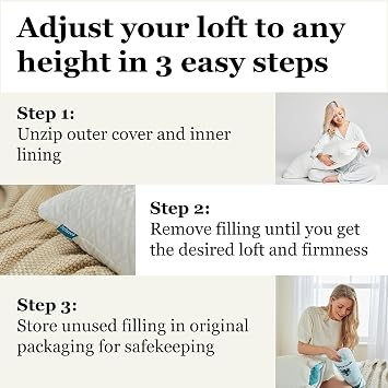 Saybrook Adjustable Pillow
