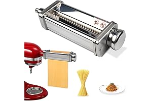 KitchenAid Pasta Roller Attachment Turn Your Stand Mixer into an Effortless Pasta Maker