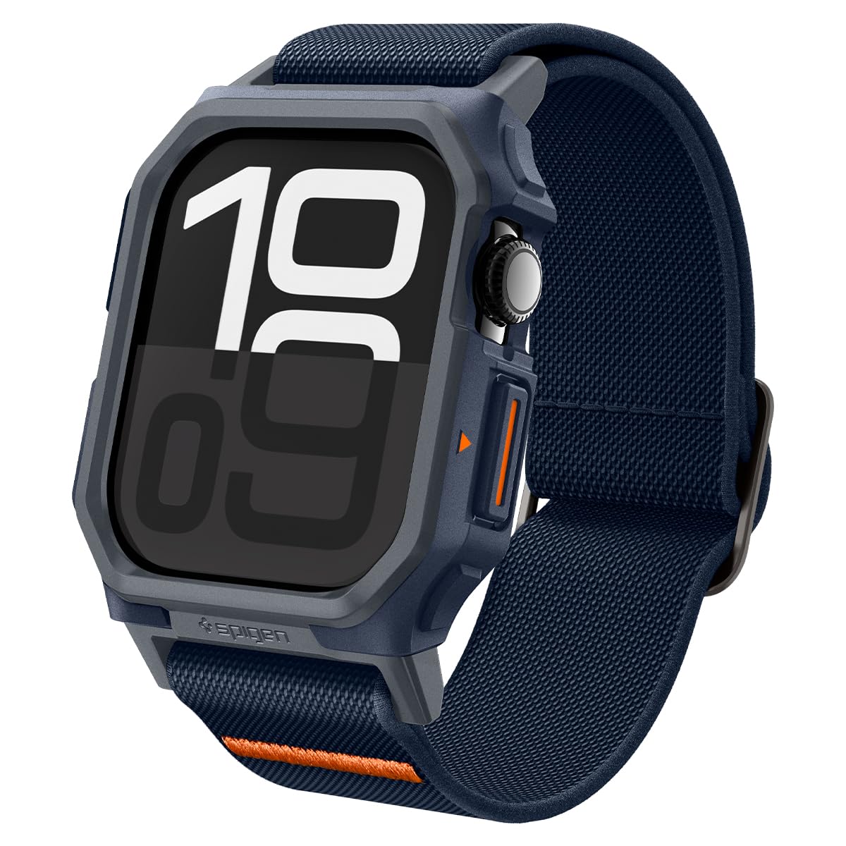 Spigen Cover con Cinturino Lite Fit Pro Compatibile con Apple Watch Series 11/​10 46mm (2025/​2024) - Blu Navy