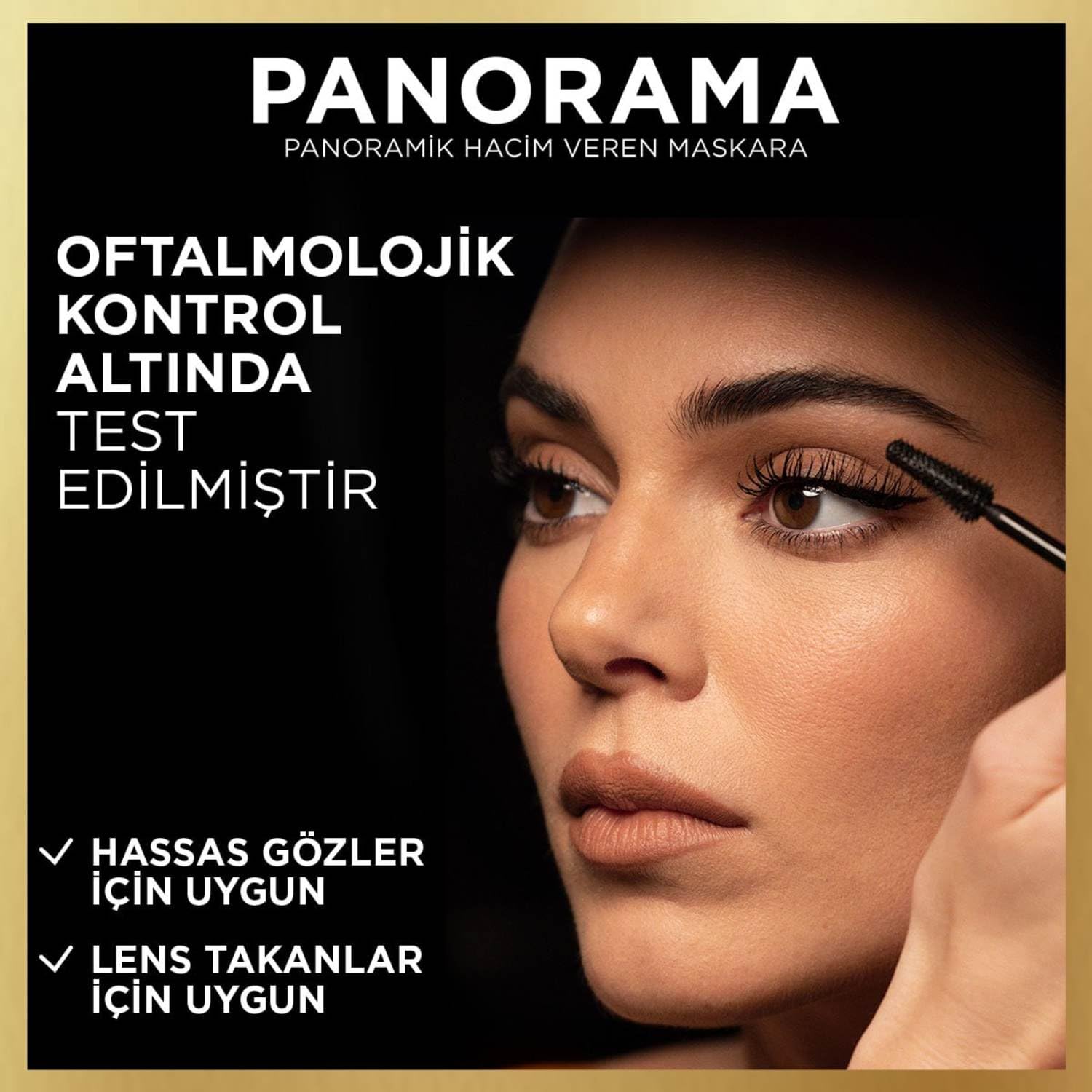 L'Oreal Paris Panorama Hacim Veren Maskara - Siyah