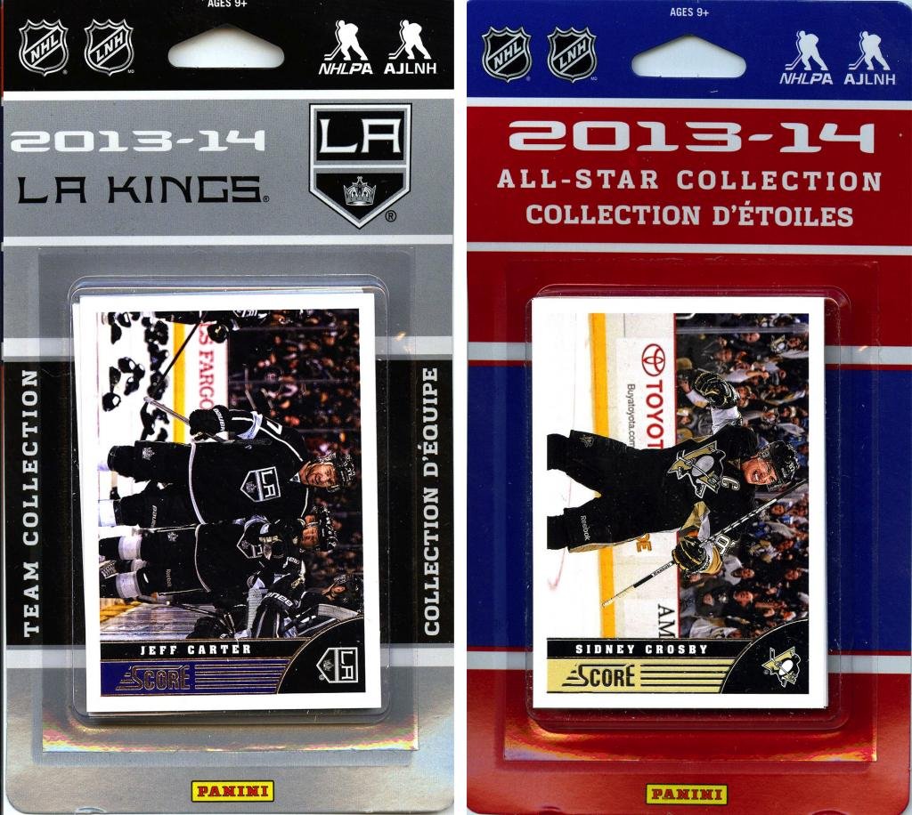 C&I Collectables NHL Los Angeles Kings Licensed 2013-14 Score Team Set and All Star Card Set