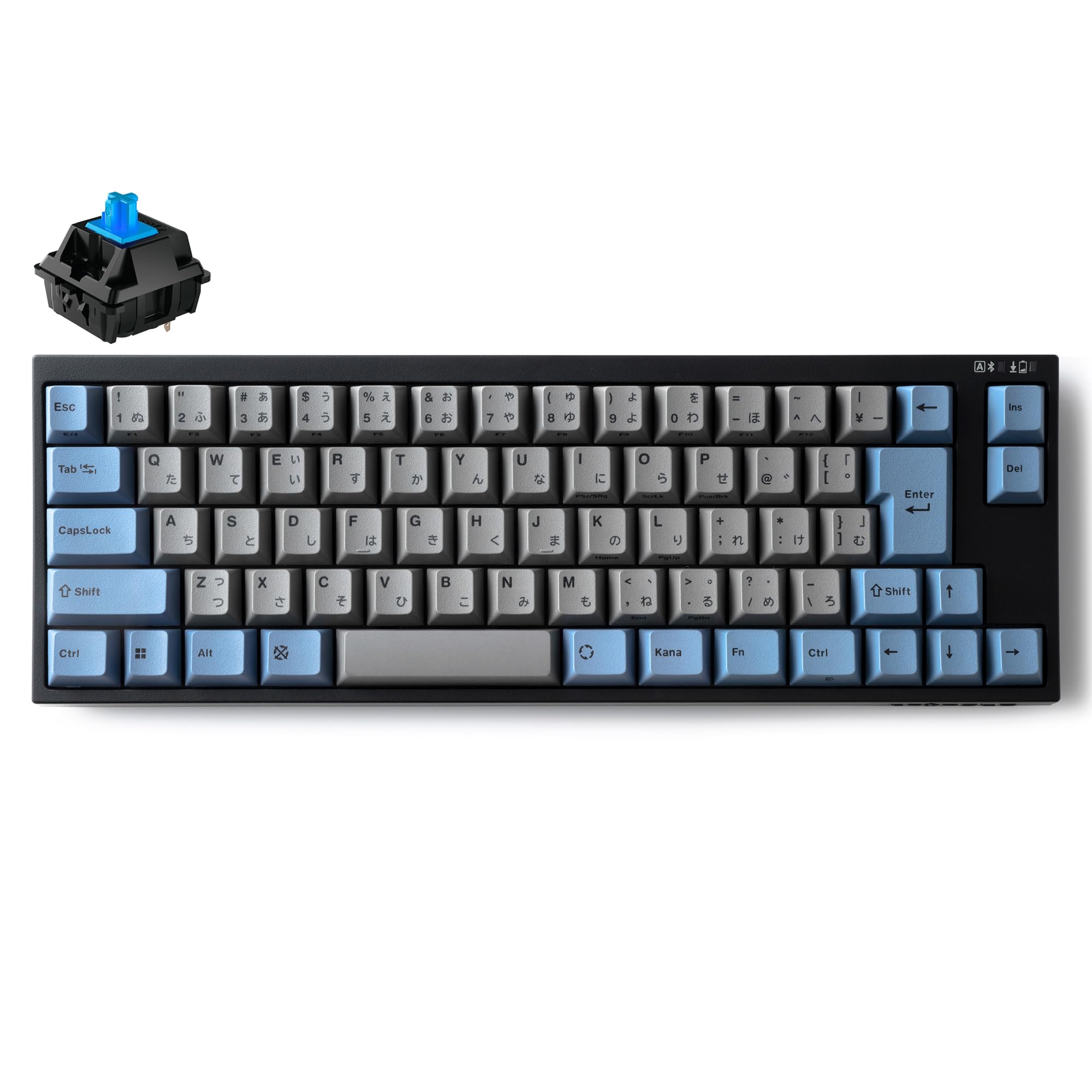 Amazon | LEOPOLD FC660MBT GRAYBLUE Bluetooth/USB-C 日本語