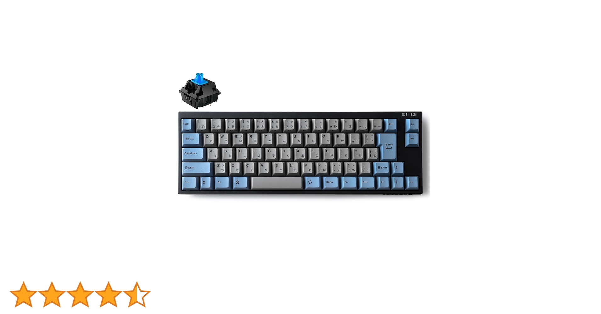 Leopold FC660M 有線キーボード ホワイト・グレー Leopold FC660M PD 66keys ハイエンド メカニカル キーボード