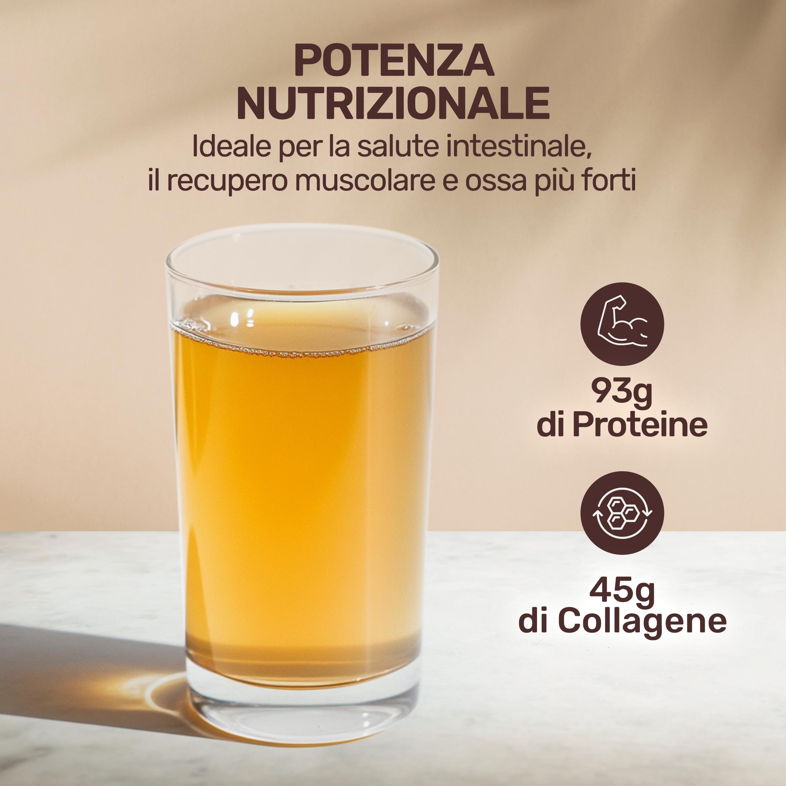 EASY YUMMY - Brodo di Pollo in Polvere (300 g), 100% Brodo di Pollo senza Additivi