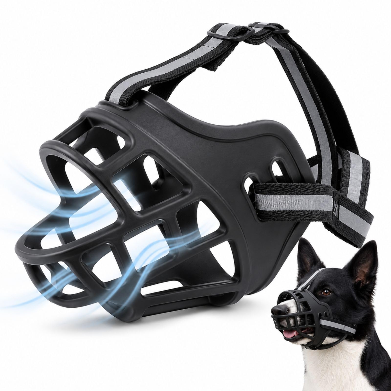 Amazon | 日本レリア 犬用マズル 犬 口輪 拾い食い防止 甘噛み防止