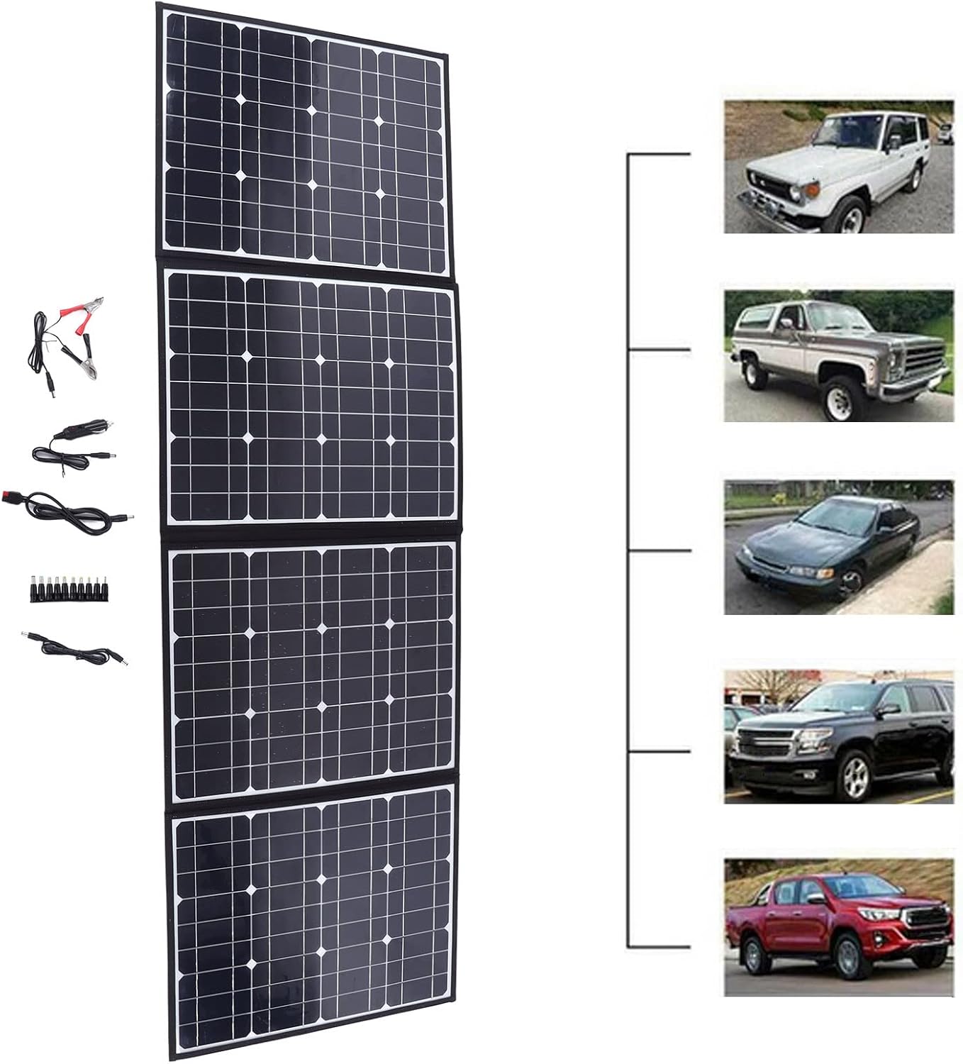 Solar Panel Kit,Solar Panels Solar Charger, Foldable Solar Panel Folding Bag for Tablet for Mobile Phone for Laptops