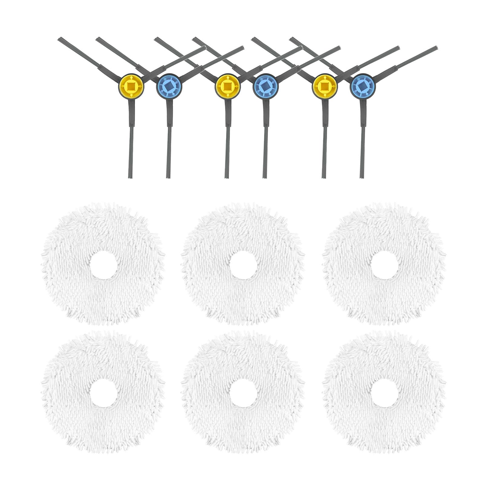 Tfaoys D Main Brush Side Brushes Mop Cloth Replacement Replacement Accessories Suitable For Vacuums Side Brush
