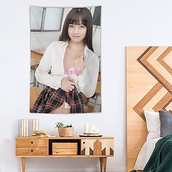 Amazon.co.jp: 橋本環奈女優の写真タペストリータペストリー芸術