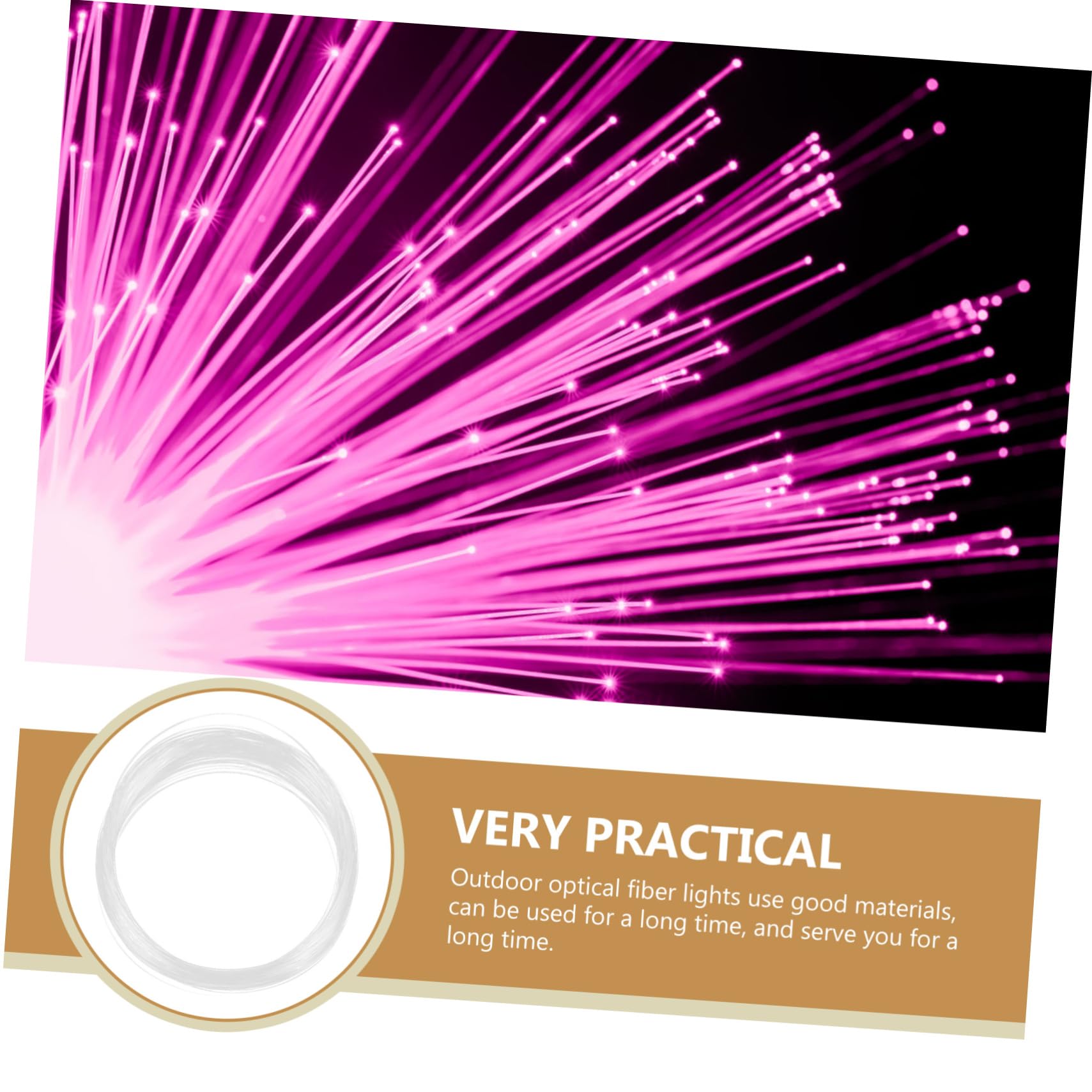 FOYTOKI Lovely String Lights Pmma Material Decor for Parties Weddings and Festivals Warm Atmosphere Creative Visual