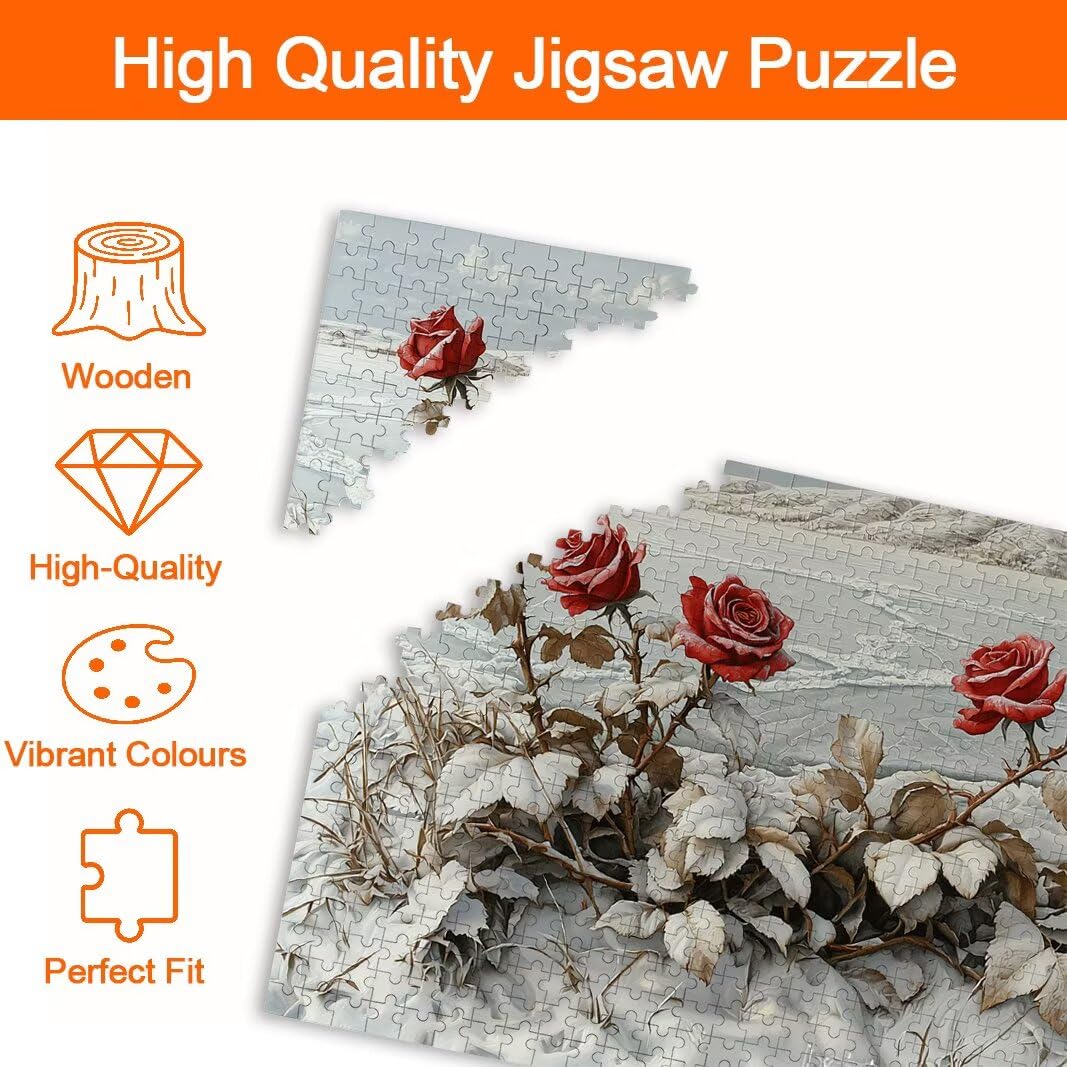 Puzzle 2000 Pezzi, Puzzle Rosa, Misura: 100x71cm, Regalo Donna/Uomo -8753