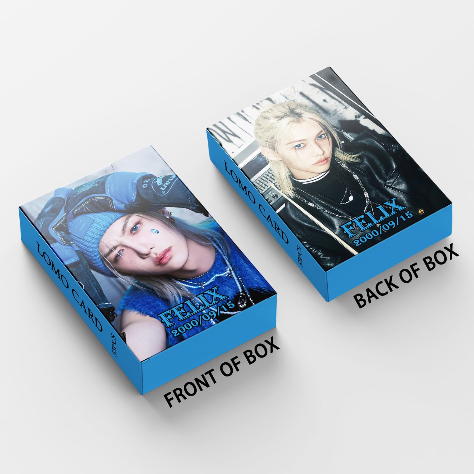 Stray Kids Photocards ATE Cards Nowy Album Karty SKZ BangChan/Felix/ChangBin/HyunJin/Han/Lee Know/I.N Mini gadżety do zdjęć StrayKids Plakat Karty dla fanów (Felix)