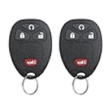Key Fob Keyless Entry Remote Replacement for Chevy Silverado Avalanche Equinox Express Traverse GMC Yukon Sierra 1500 2500 3500 HD Acadia Savana Buick Enclave 2007 2008 2009 2010 2011 2012 2013