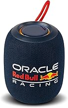 ORACLE Red Bull RACING Bluetooth Speaker – Compact Bluetooth Speaker with LED Lights, Max Power 5W, USB & True Wireless