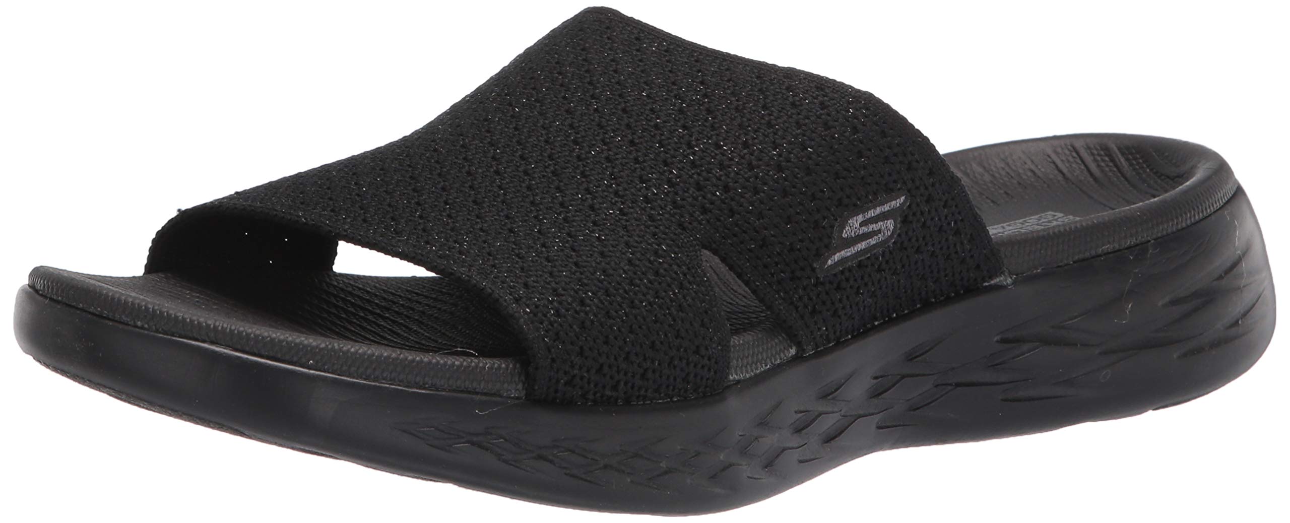 Skechers ON-THE-GO 600 STRETCH KNIT SLIDE womens Slide Sandal