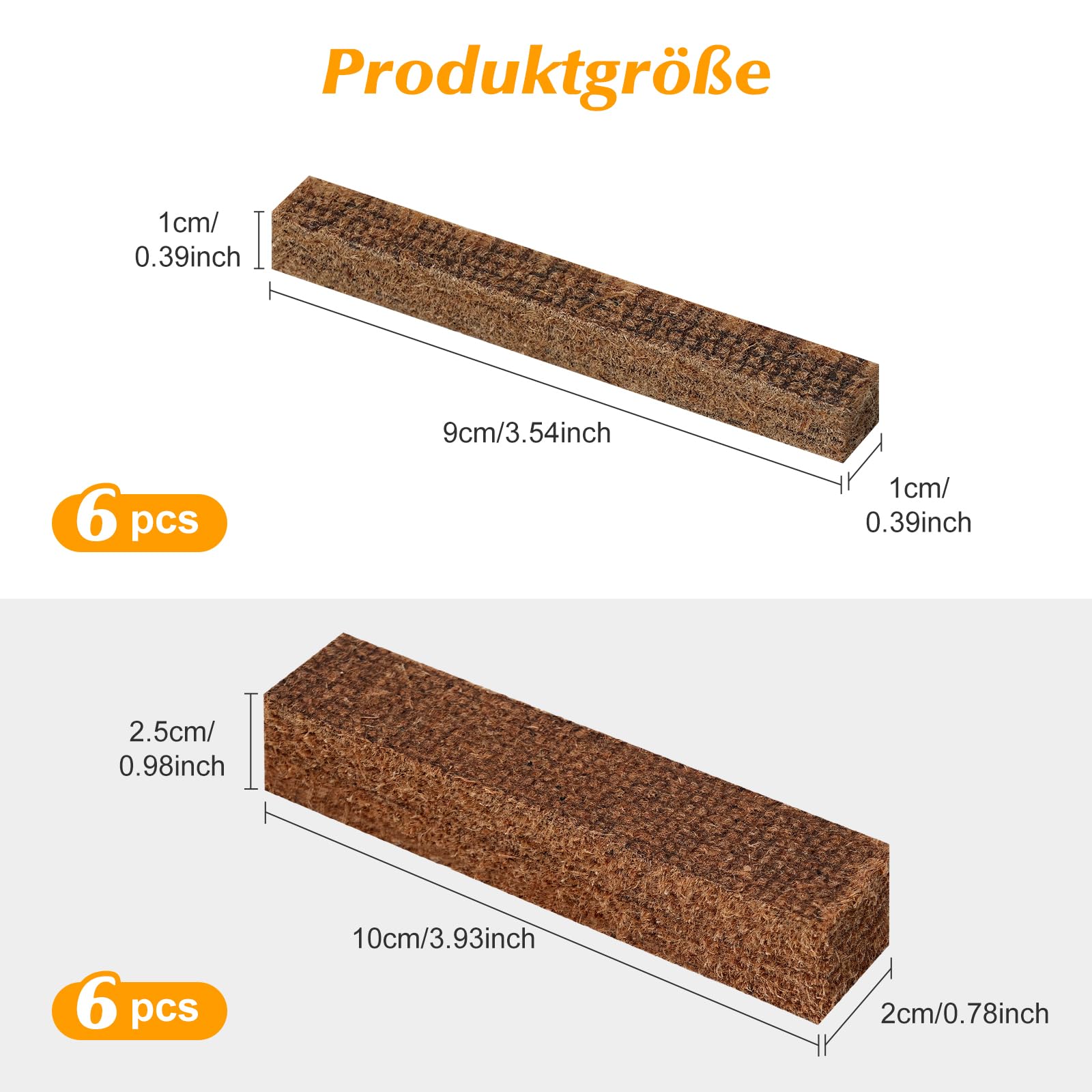 Stoppini In Legno Permanenti Per Candele (12 Pezzi) - Mangiatori Di Cera, Riutilizzabili, 10x10x90mm, Ideali Per Fai Da Te E Decorazioni