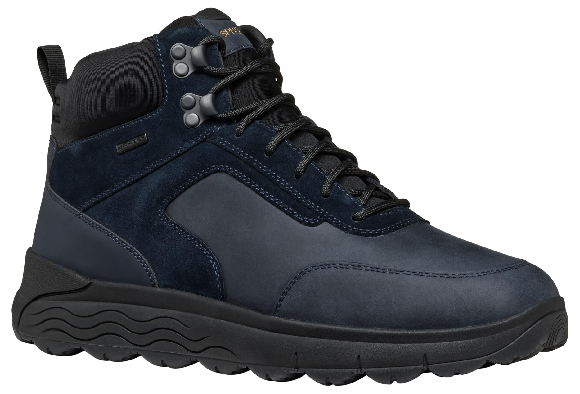 Geox Men's U Spherica 4x4 B ABX Ankle Boot, Navy, 7 UK