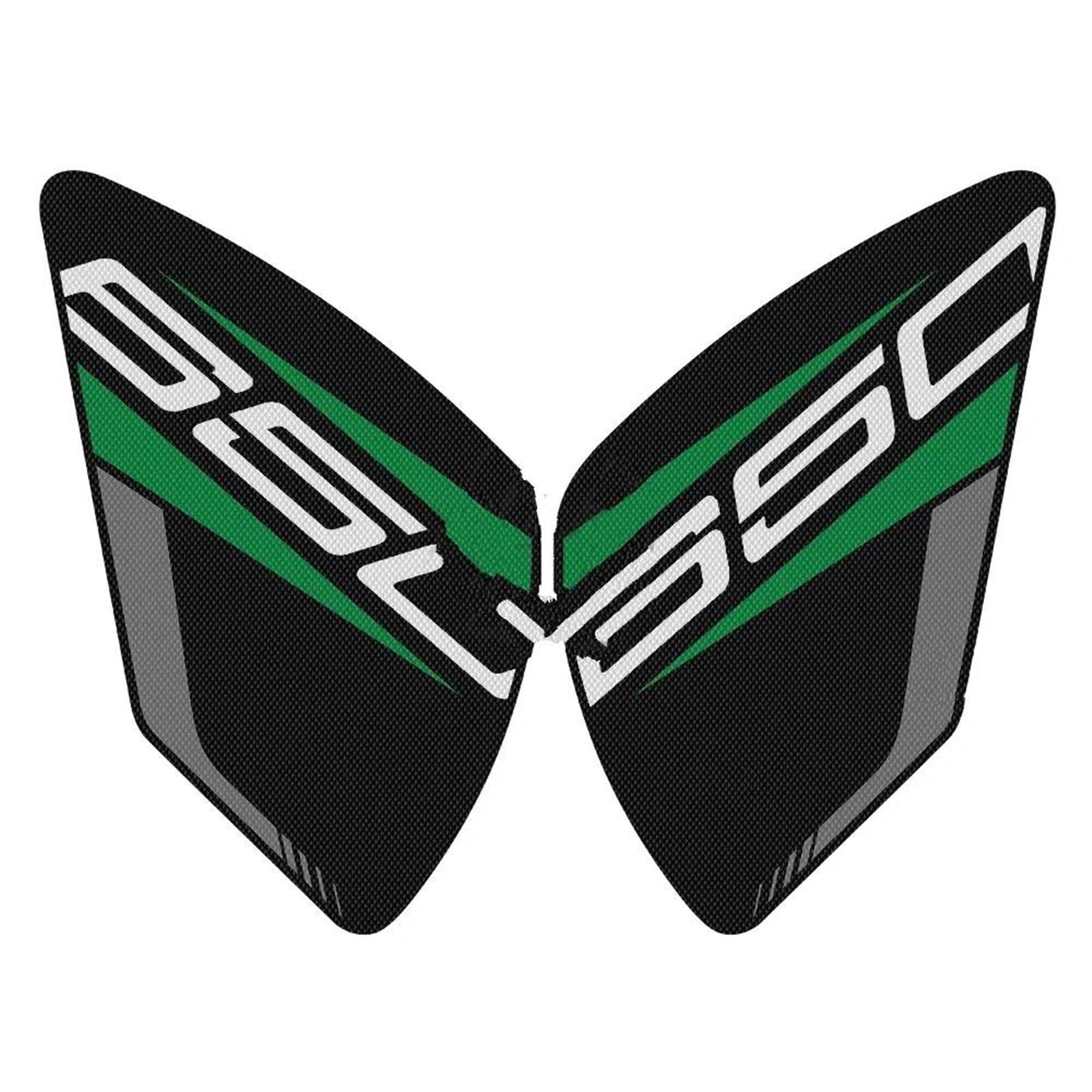 Motorcycle Side Tank Grip Protection Anti-Slip for Kawasaki for Ninja 650 2017-2020 Streetfighter(Color2)