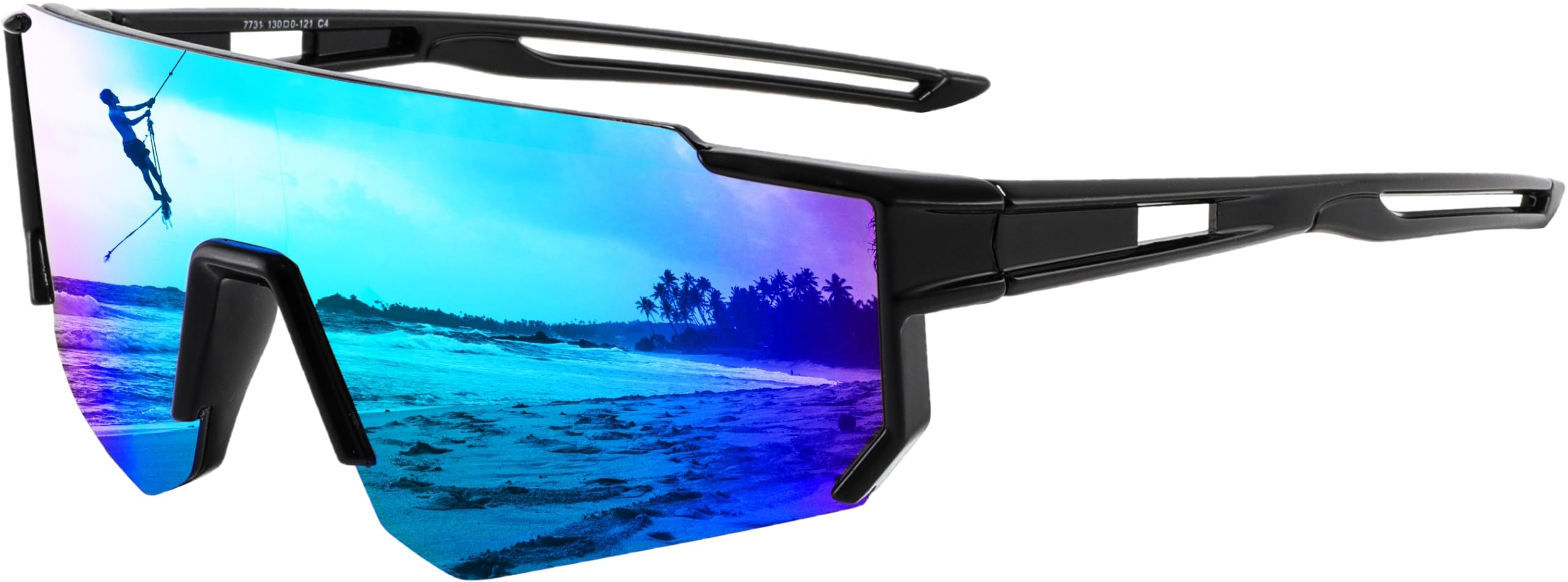 Yogo Vision Kids Sports Sunglasses Youth Lightweight Baseball Sun Glasses UV400 Protection Sport Frame Shades for Boys Girls