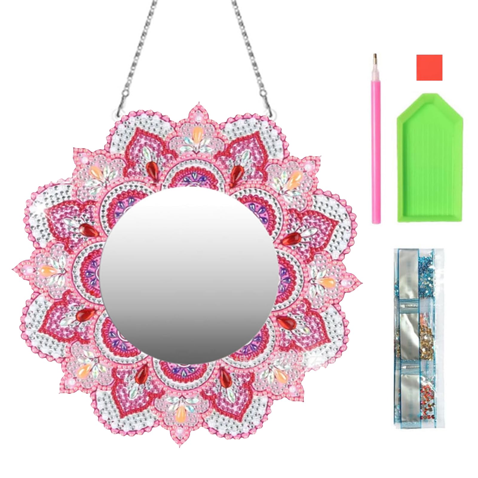 5D Diamond Painting Kit Completo Angelo Maiale Pittura Diamante Fai da Te per Adulti e Bambini,Mosaico Pittura Strass Ricamo Diamante Arte Craft per Casa Decorazione Murale Round Drill 30x40cm