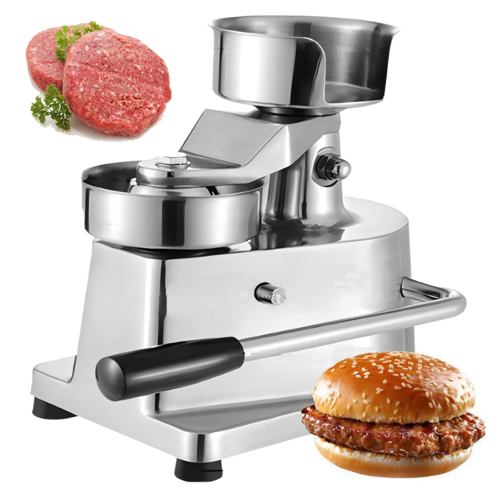 Kommerzielle Hamburgerpresse, robuster Burger-Patty-Maker für Küche, Restaurant, Lebensmittelwagen