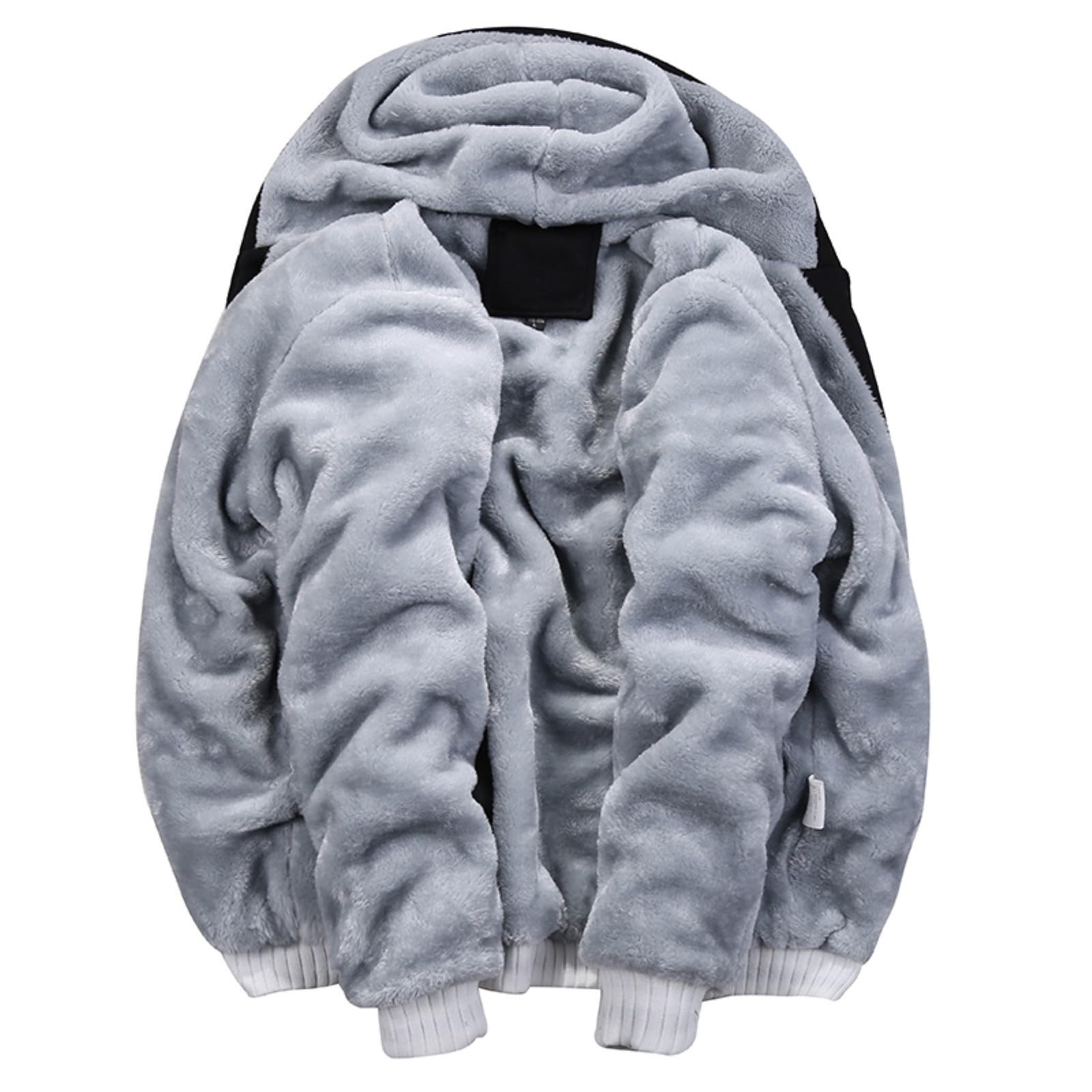 Tute da Ginnastica Uomo Maniche Lunghe Giacca invernale con cerniera Sports Jogging Pantaloni Leggero Sportiva Set Completa Felpa Tracksuit,Tuta Completa Uomo Invernale,Regalo Natale Halloween