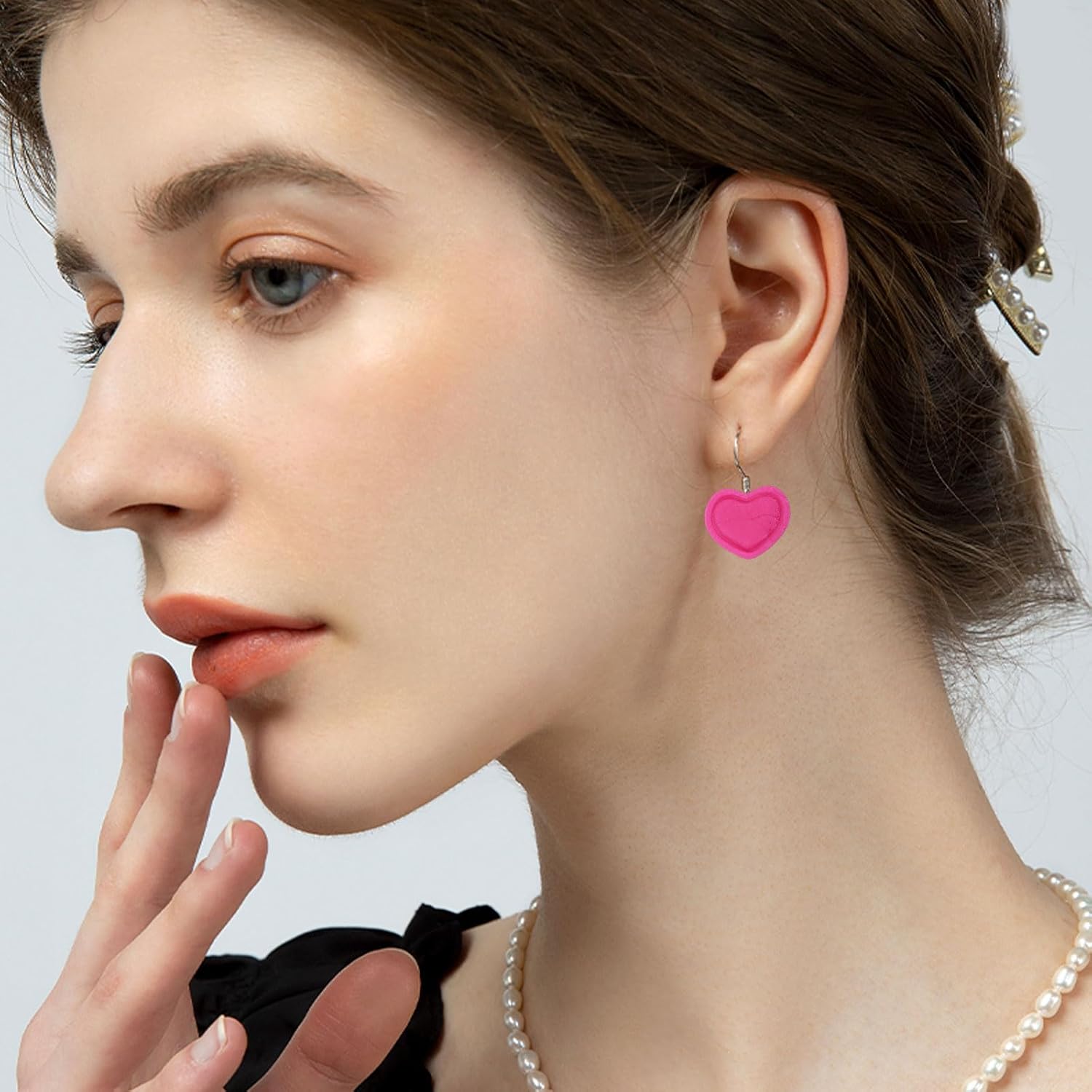 ORIGACH 15 Pcs Frame Polymer Clay Cutters,Vintage Frame Design Clay Cutters for Polymer Clay Jewelry Earrings with a Clear Storage Box - Image 6