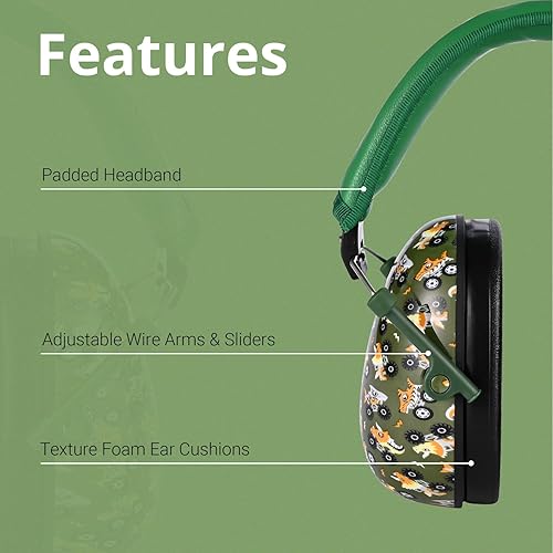 Miniatura 4 de 130 Special Edition - Orejeras de seguridad de protección auditiva para niños, protección pasiva de ruido para niños