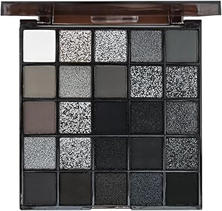Dark Eyeshadow Palette, 25g 25 Colors Smoky E...