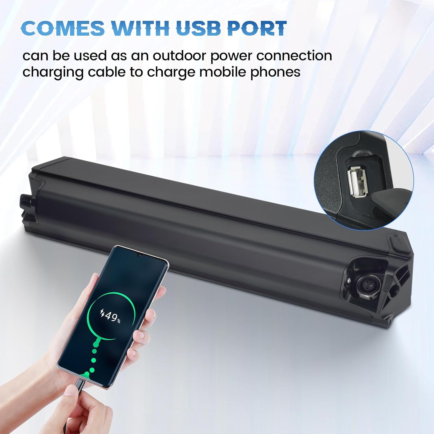 Reention Dorado Electric Bike Battery 48V 14Ah 17.5Ah Fit ForGIO Magnum i6 NCM Shengmilo MX03 Pedego Element V1 EBike Batteries and Base Lock