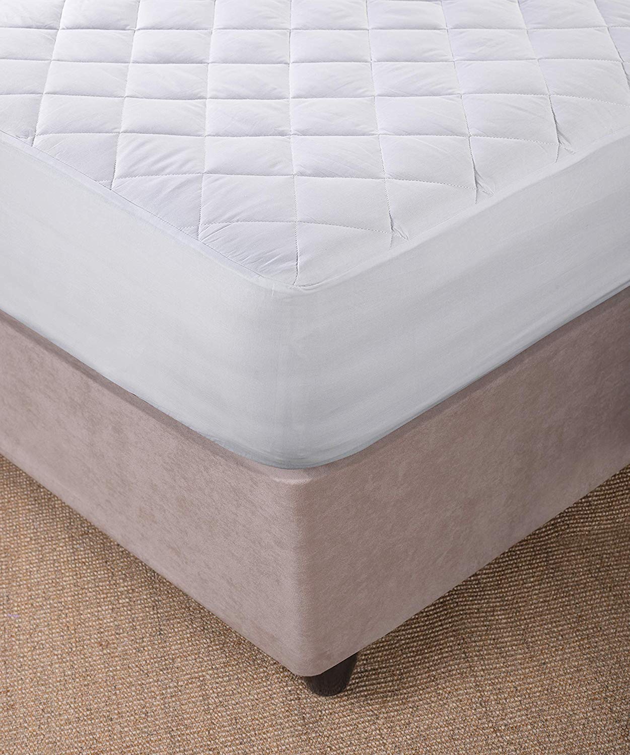 Yatak Koruyucu Kapitone Fitted Alez 100 Pamuk 150x200 Cm Amazon Com Tr