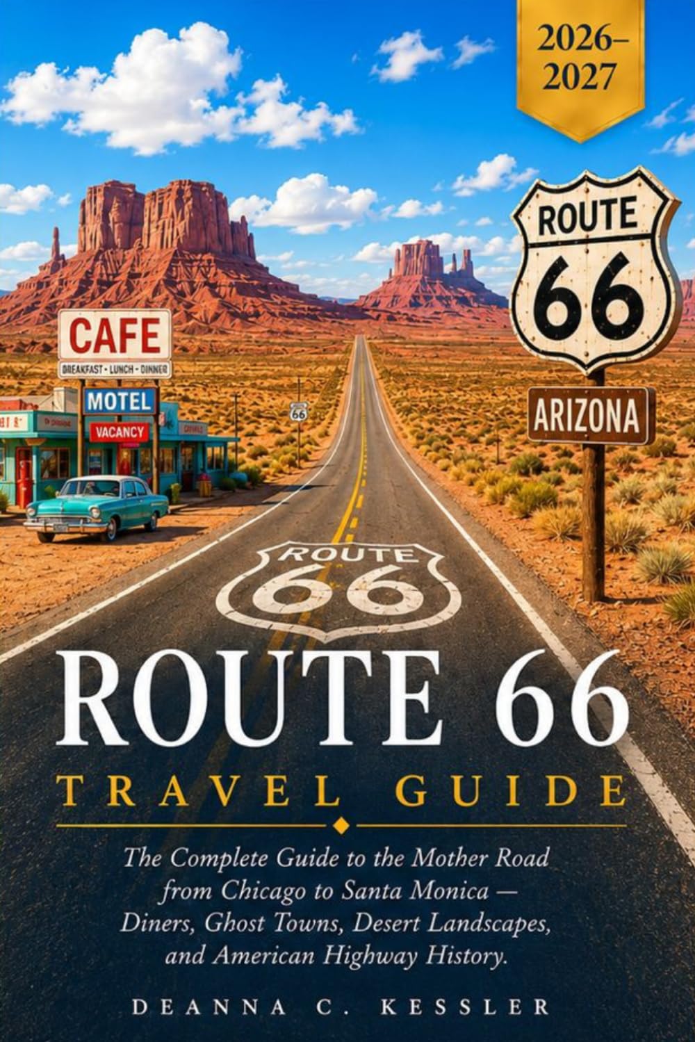 Route 66 Travel Guide 2026-2027: The Complete Centennial Road Trip Companion: Historic Stops, Hidden Gems, Iconic Diners, and Adventures Along America's Mother Road