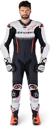 Alpinestars GP R7 1PC Leather Suit, Race-Ready Design, CE Certified, Advanced Ventilation, Superior Protection