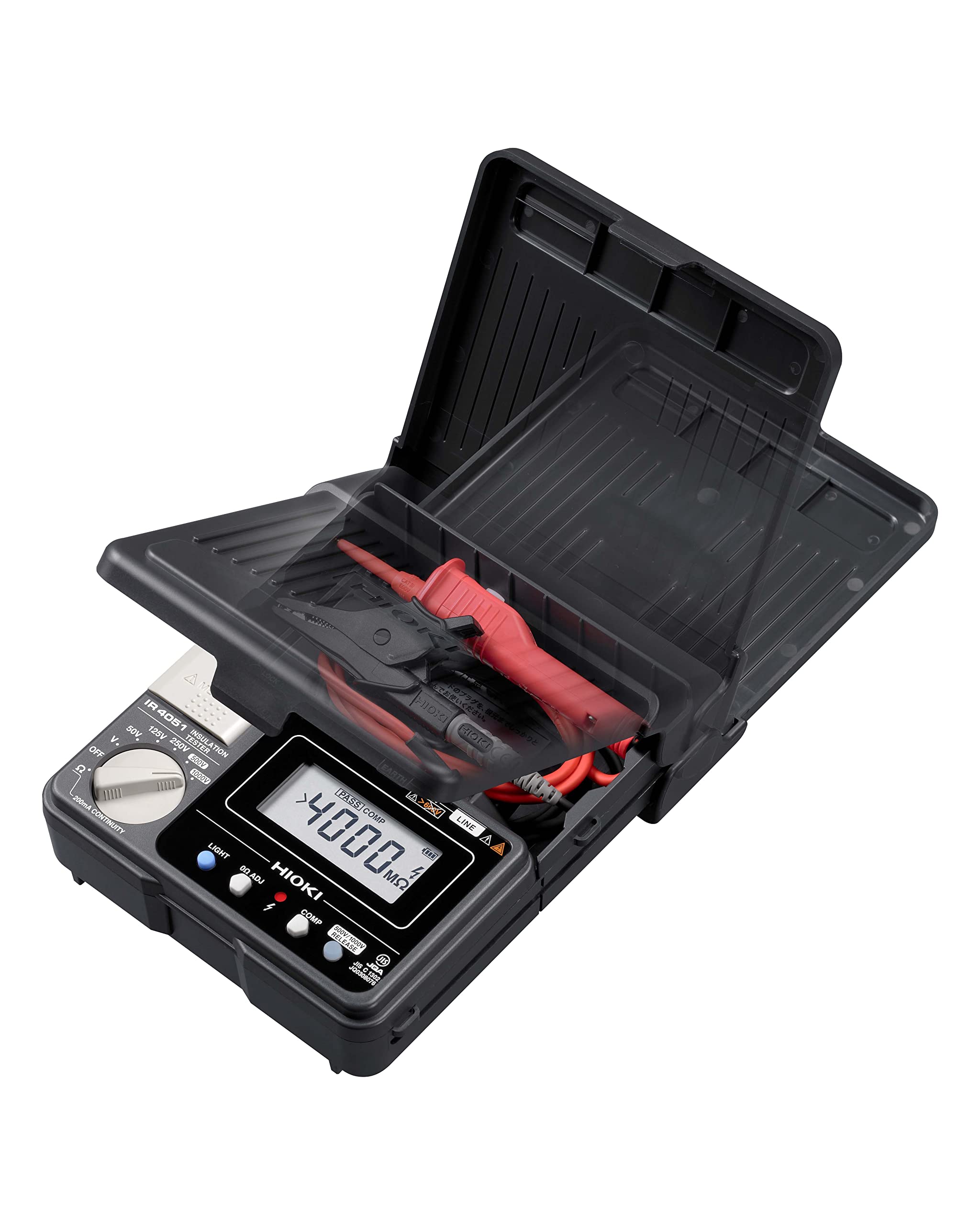 日置電機HIOKI 絶縁抵抗計　IR4051-11 デジタルメガー | 絶縁抵抗計 IR4051 | 製品情報 - Hioki