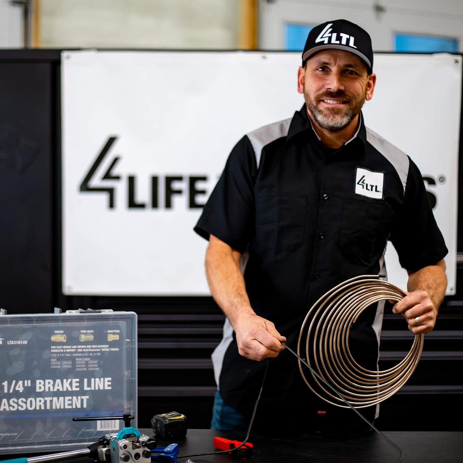 4LIFETIMELINES Brake Line Fitting Size Gauge