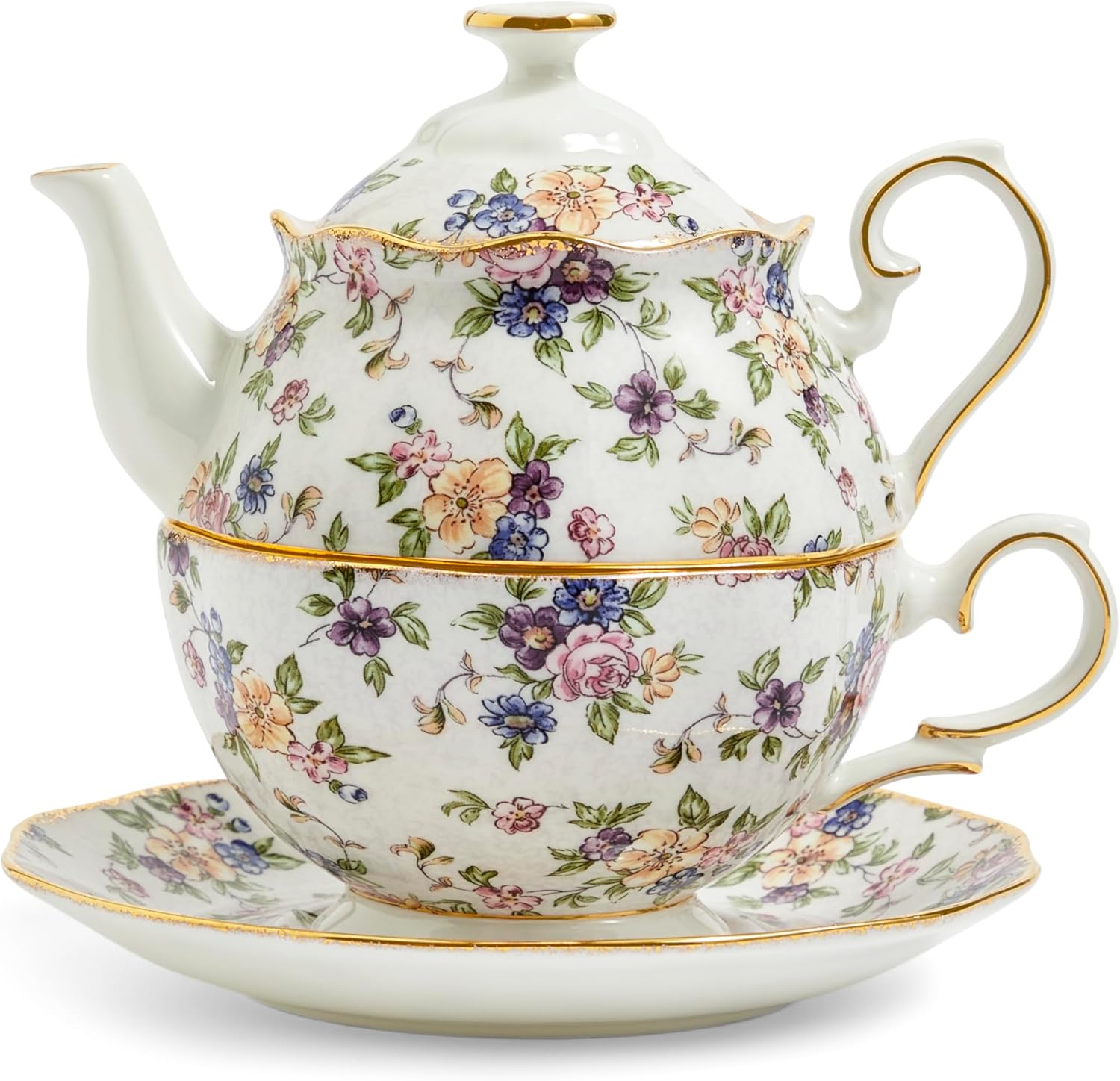 jm！ Royal Albert 100 Years Tea for One, 16.25oz, English Jamaica | Ubuy