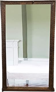 Mogul Interior Wooden Floor Mirror Reclaimed Wood Full Length Big Floor Mirror Home Decor